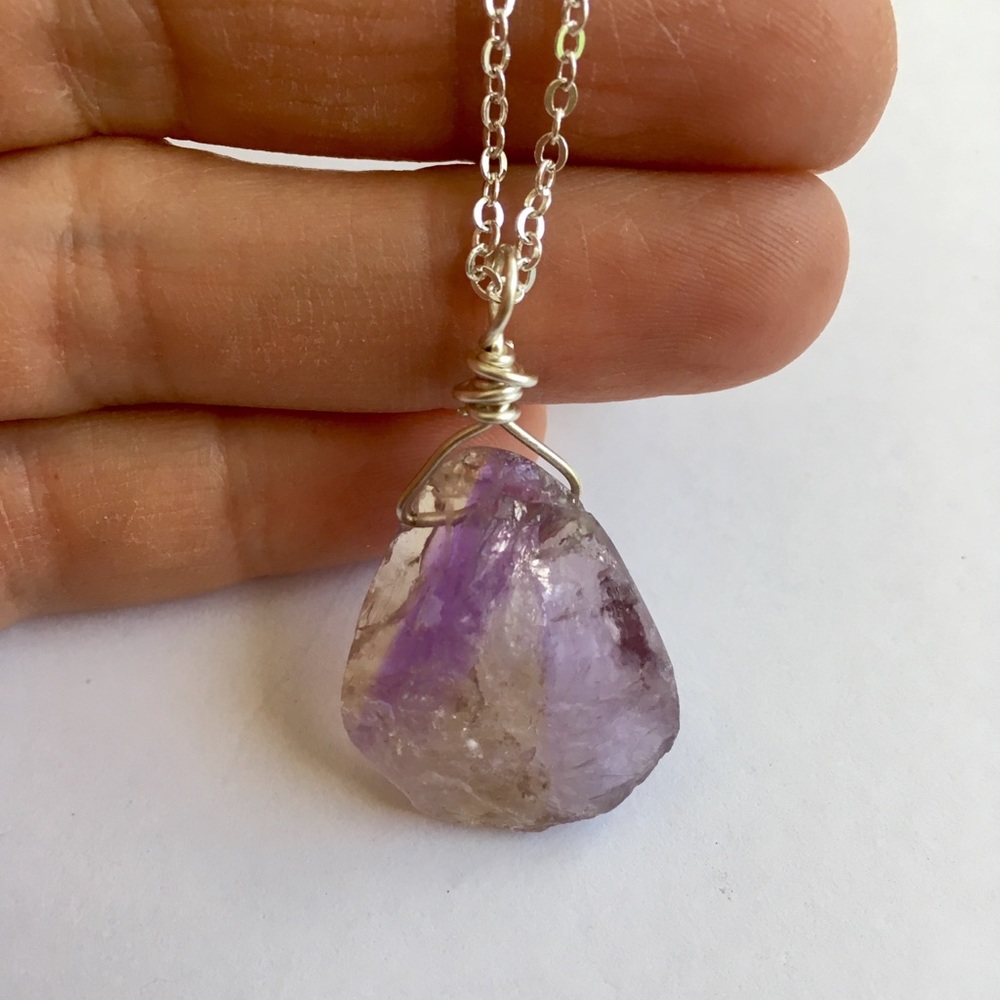 Raw Ametrine Pendant 🔮